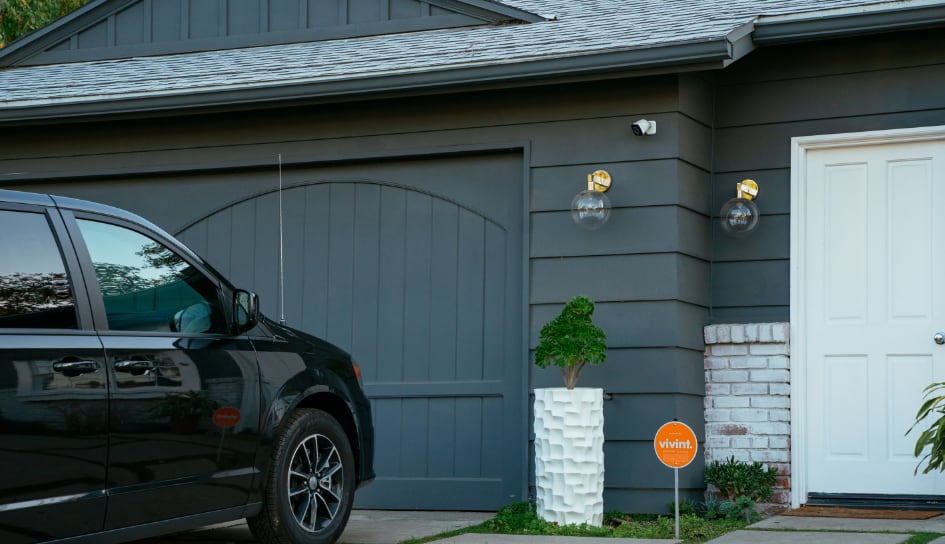 Vivint home security camera in Kansas City